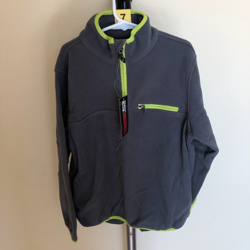 BOYS quarter zip sweater